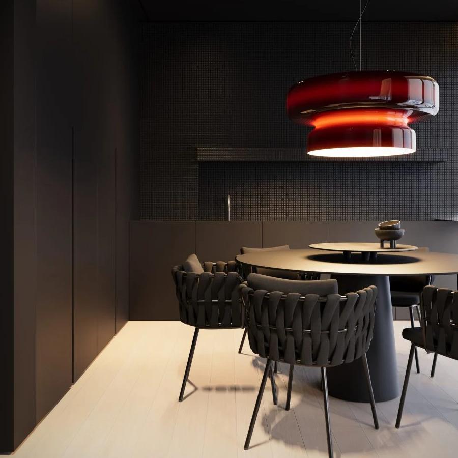 Glarefusion Creative gebrandschilderd glazen plafondlicht