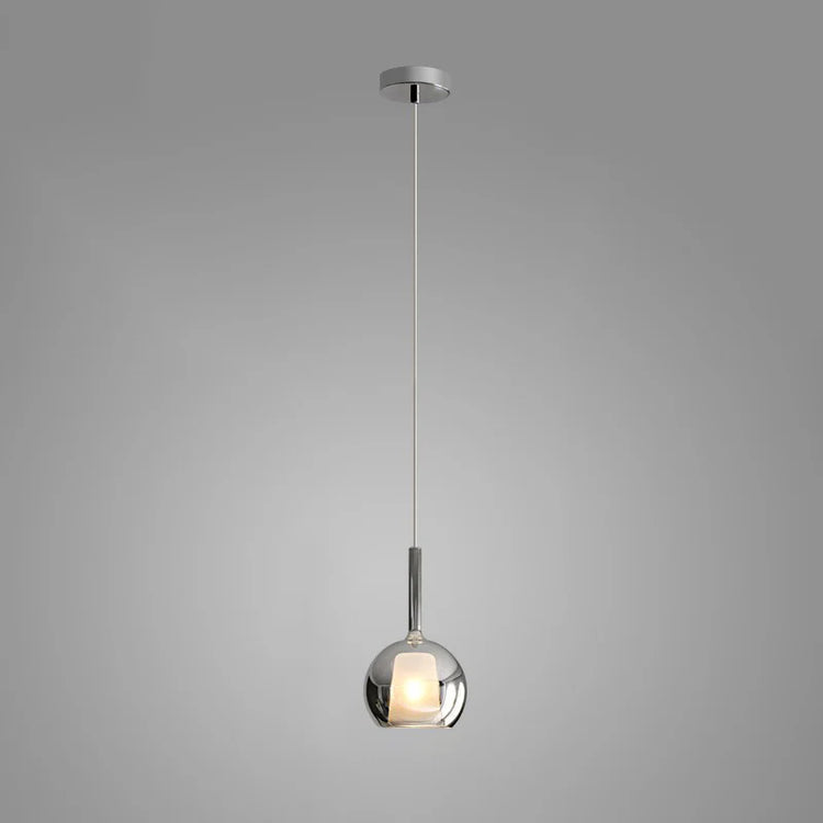 Minimalist Spherical Glass Pendant Light