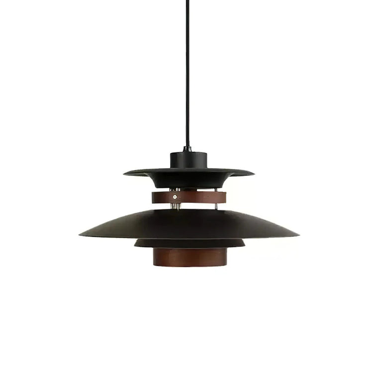 Modern Multi-layered Wooden Pendant Light