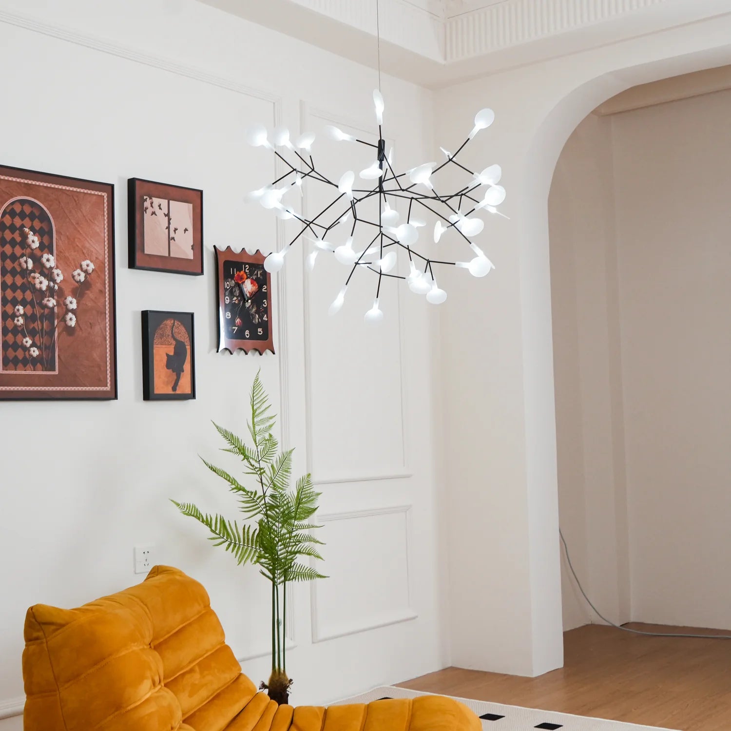 Lampadario LED Lunar Firefly