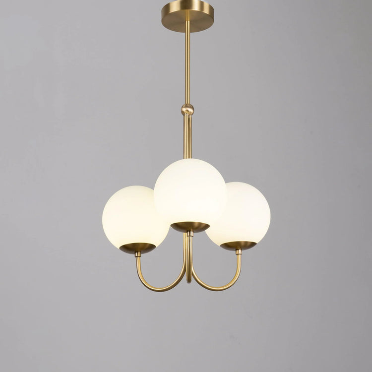 Moderne sfære glas pendel lys