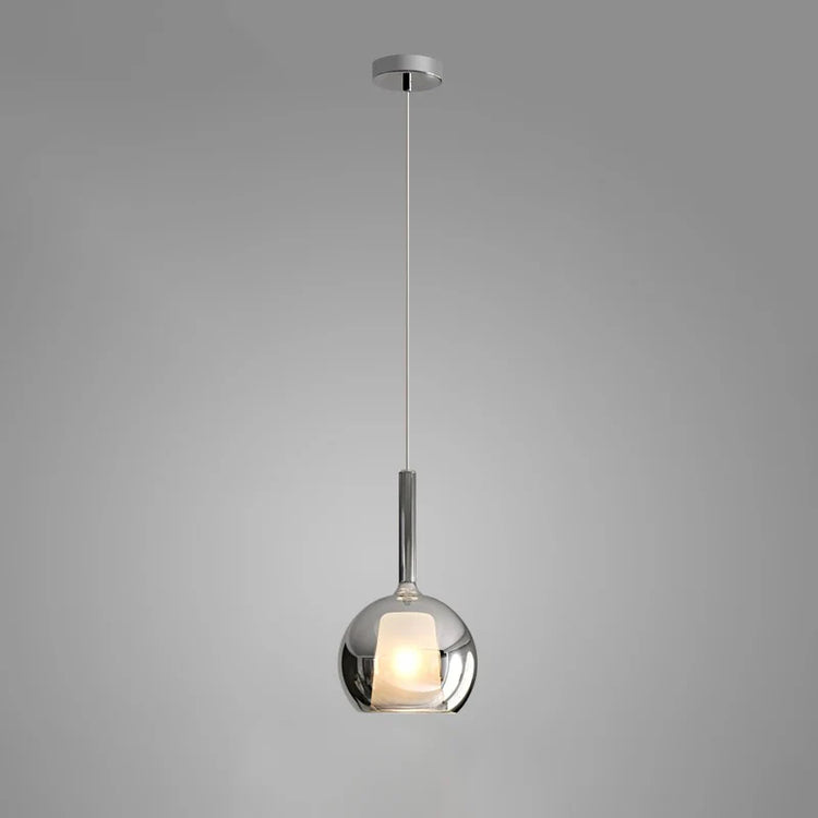 Minimalist Spherical Glass Pendant Light