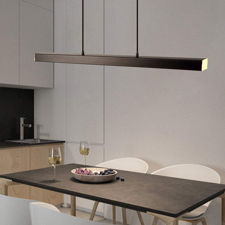 Moderne Minimalistisk Lang Strip Lysekrone