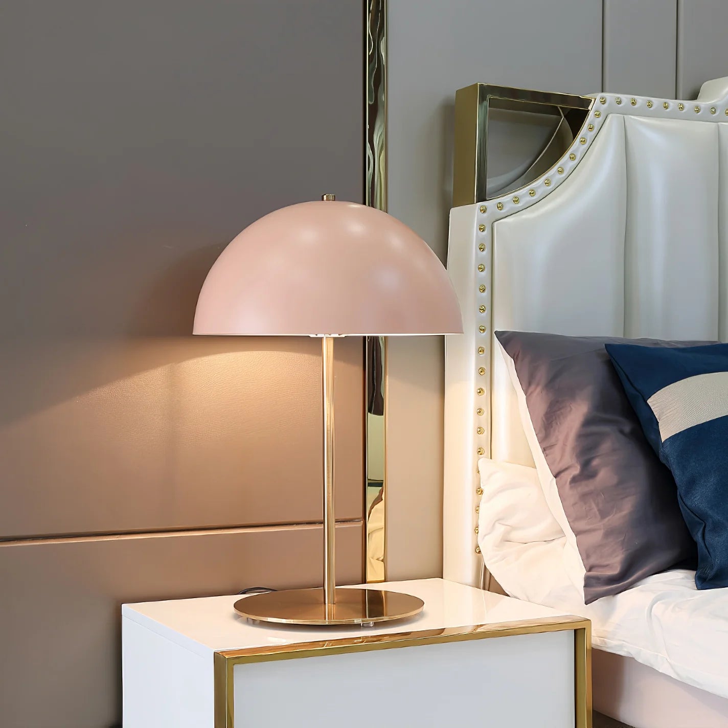 Whimsical Dome Iron Table Light
