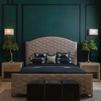 Fjeret elegance bordlampe
