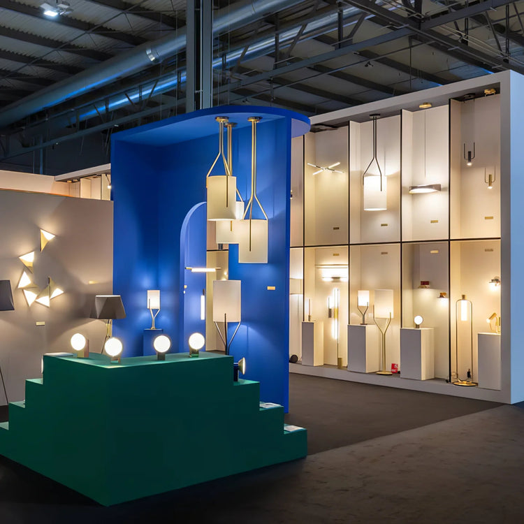 Modern Drum Fabric Chandelier