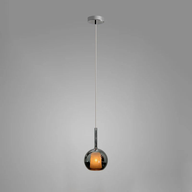Minimalist Spherical Glass Pendant Light