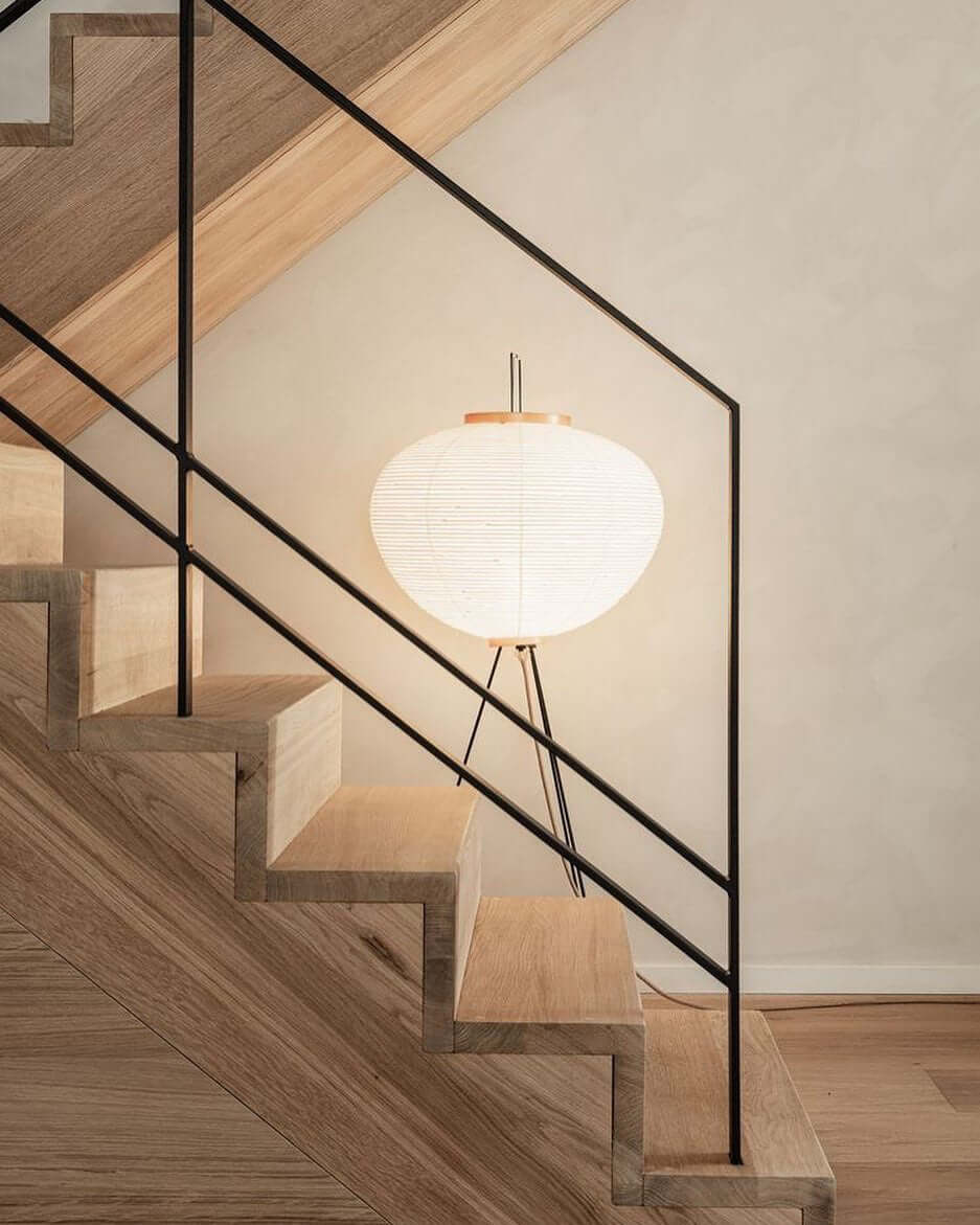 Orientalsk papirskygge lampe