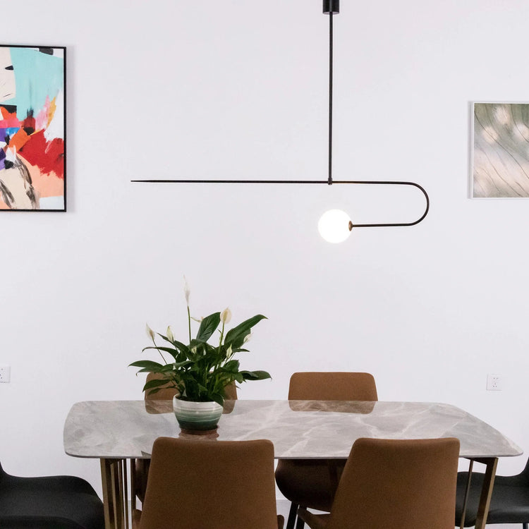 Conceptual Curve Glow Pendel