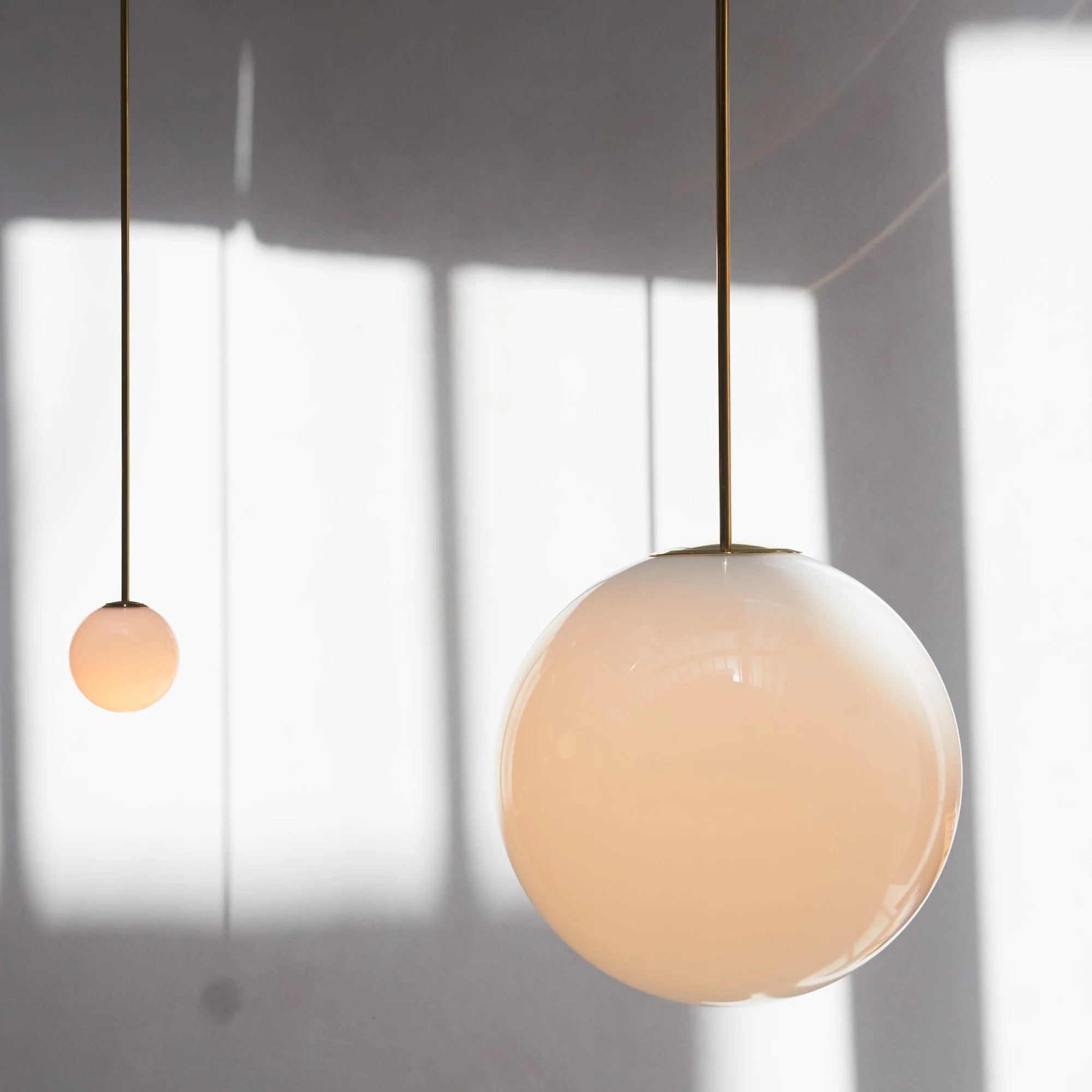 Lampada a sospensione in ottone