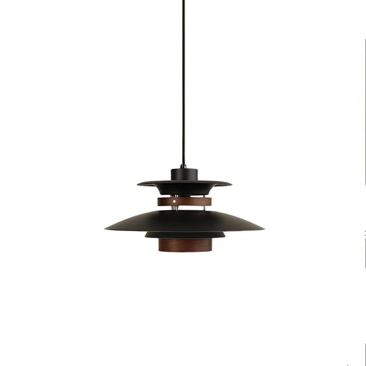 Modern Multi-layered Wooden Pendant Light