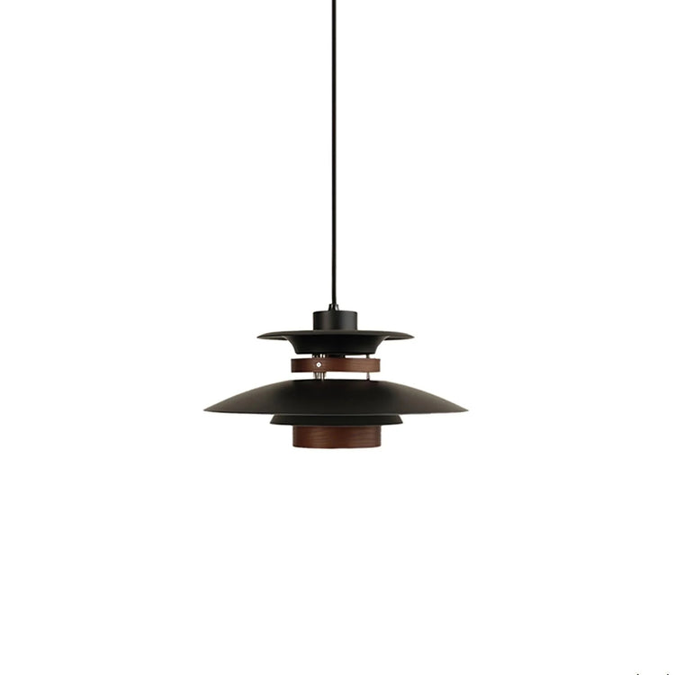 Modern Multi-layered Wooden Pendant Light