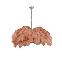Plume de luxe lysekrone