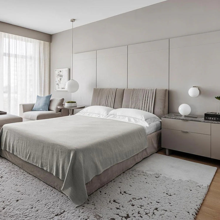 Minimalistisk sfære messing pendel