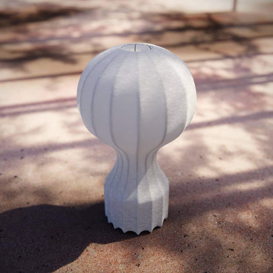 Classic Balloon Silk Table Lamp