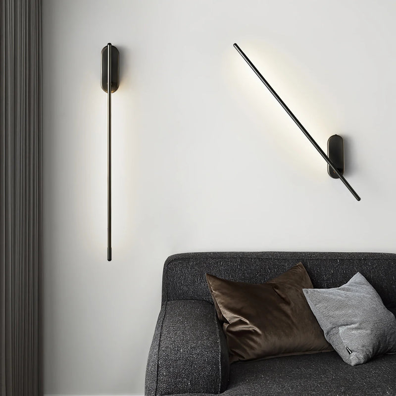 Adustable Linear Metal Wall Light