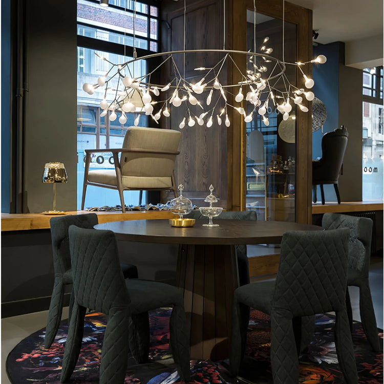 Moderne Firefly-Glint Akryl lysekrone