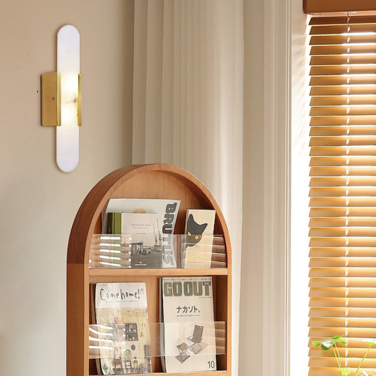 Moderne minimalistisk marmor væglampe