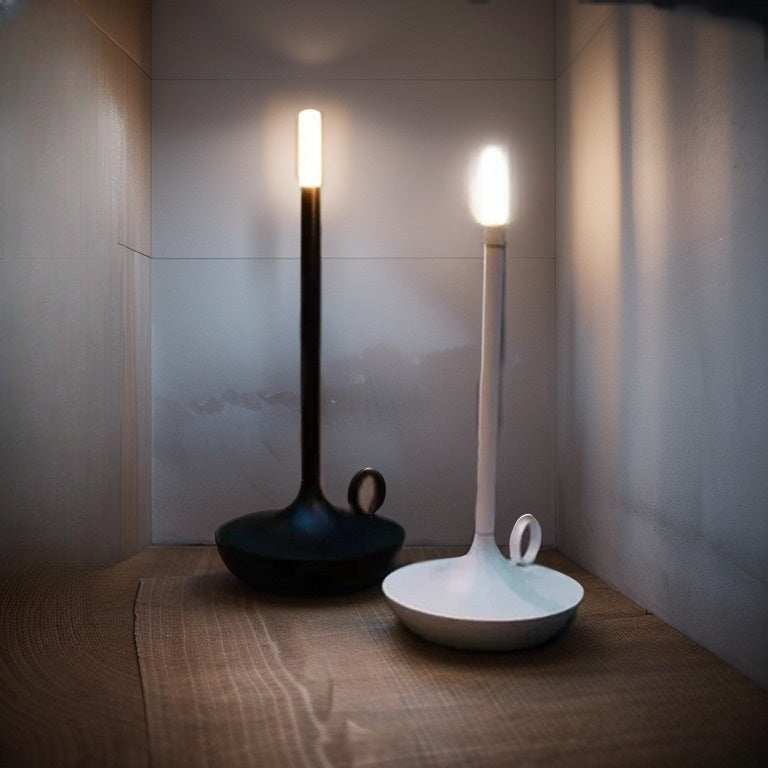 Glarefusion Nordic Modern Creative Candlestick Table Lamp