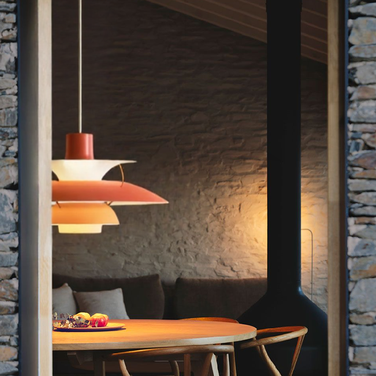 Glarefusion flerlags metal pendel