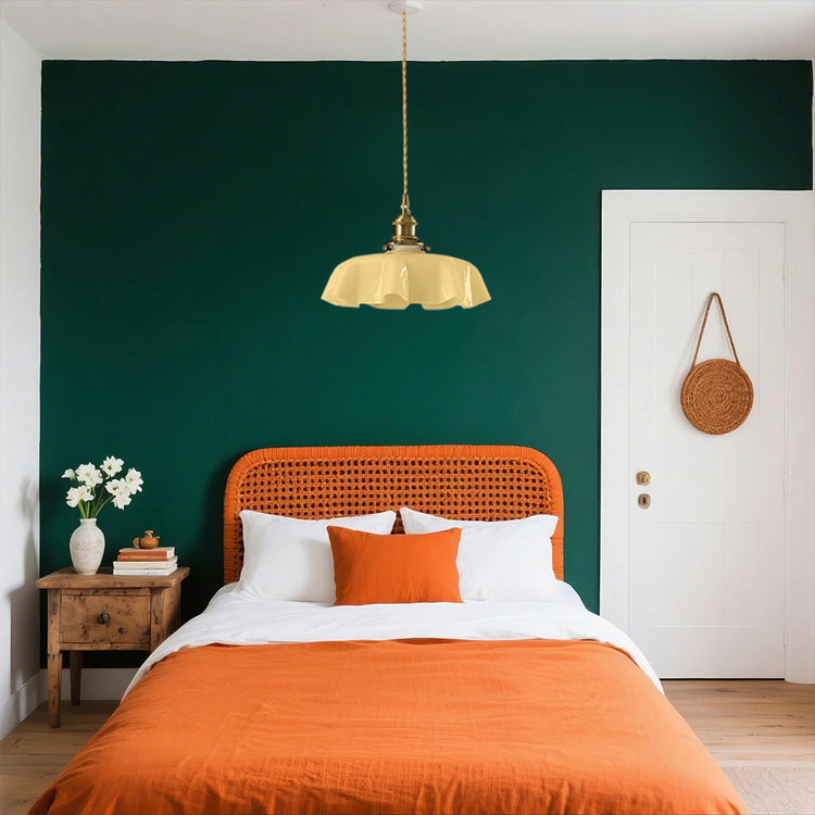 Nordic Modern Flower Glass Pendant Light