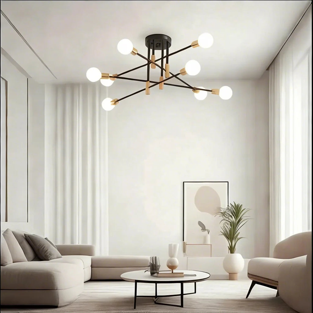 Lampada da soffitto LED moderna ed elegante