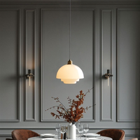 Glarefusion Nordic Modern Simple Glass Pendel Light