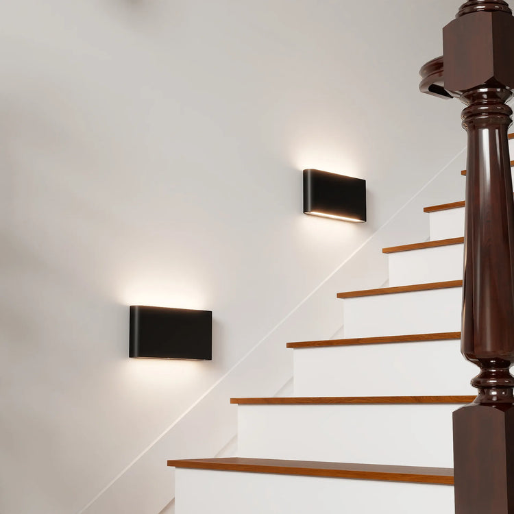 Modern Chic Waterproof Double Head Wall Light