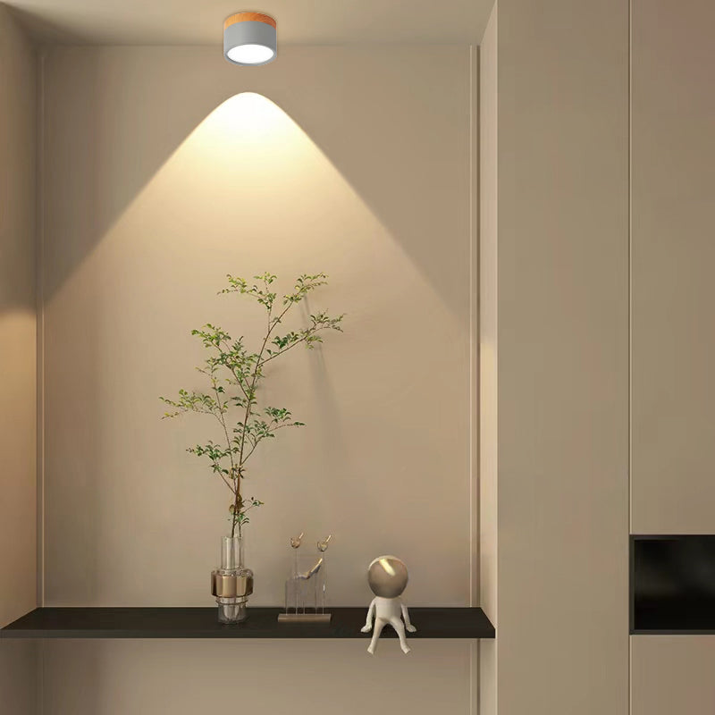Nordic Simple Cylinder LED Loftslampe