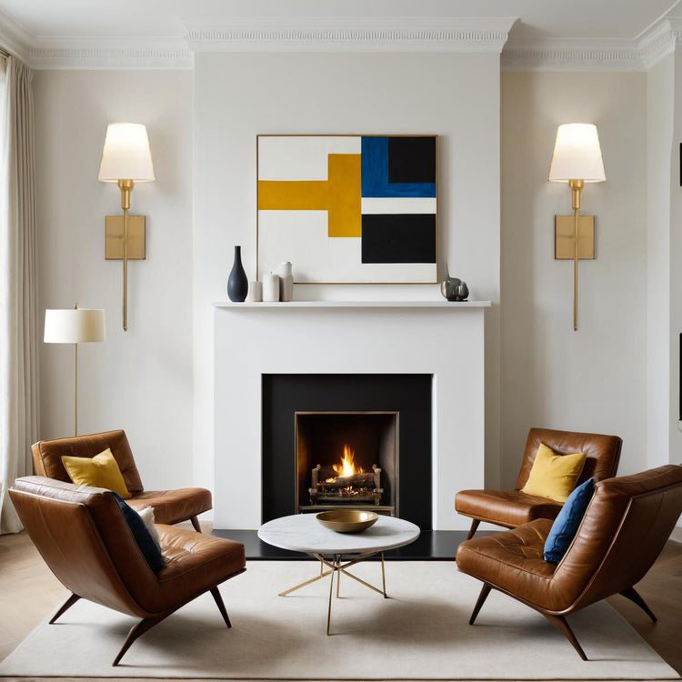 Glarefusion enkel genopladelig kreativ væglampe