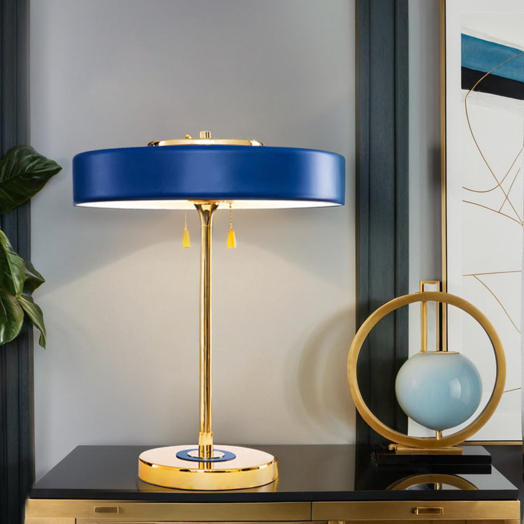 Glarefusion Nordic British Retro Creative Bordlampe