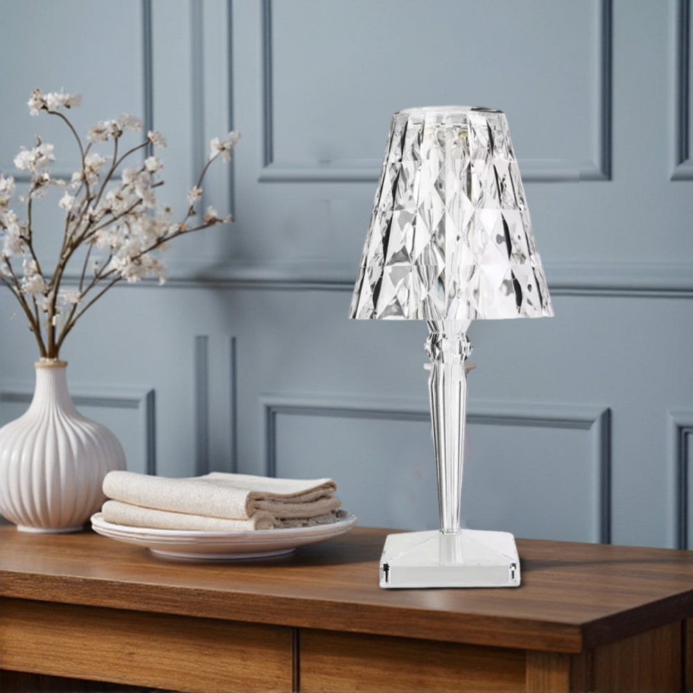 Glarefusion Chic Crystal LED Table Lamp