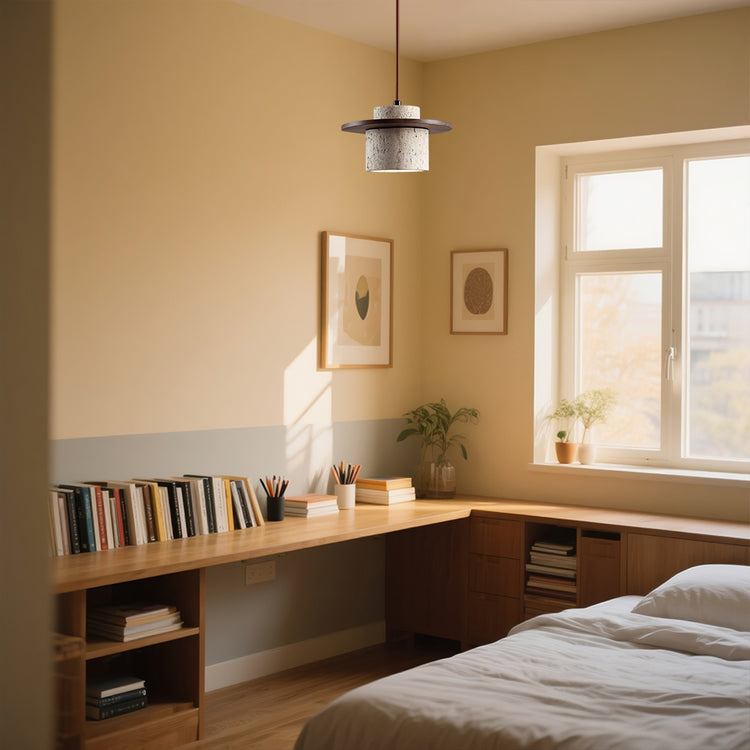 Moderne chik travertin pendel