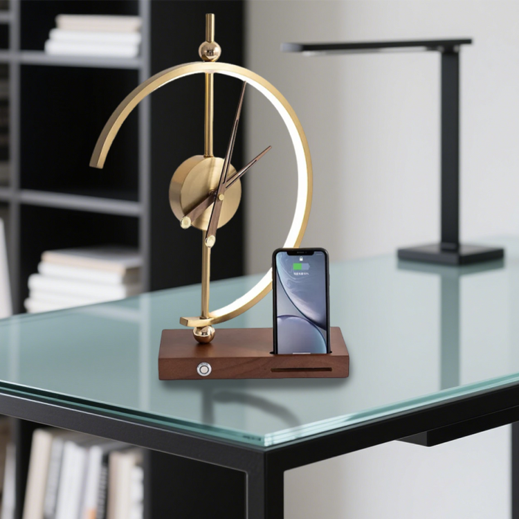 Chic luksus lampe ur