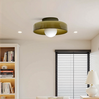 Glarefusie Modern Round Flush Mount plafondlicht