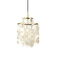Modern Cloud-like Shell Chandelier