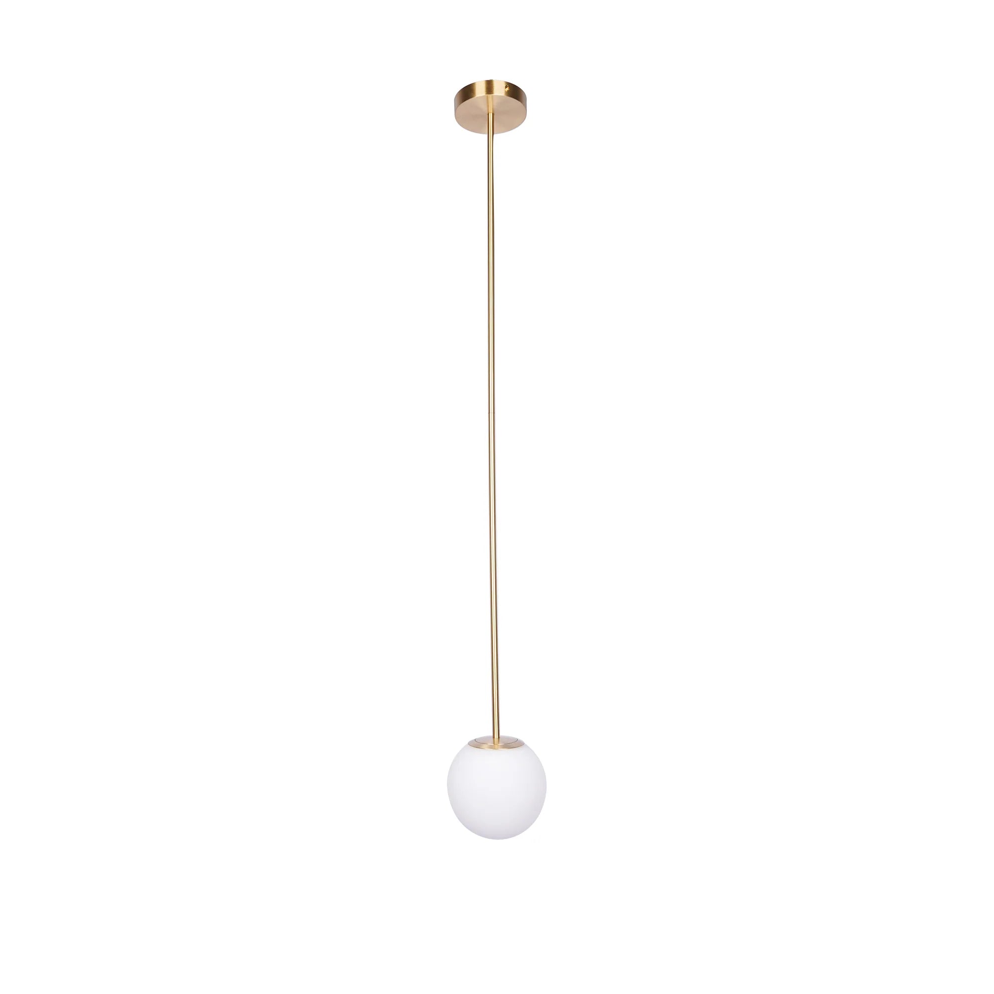 Lampada a sospensione in ottone