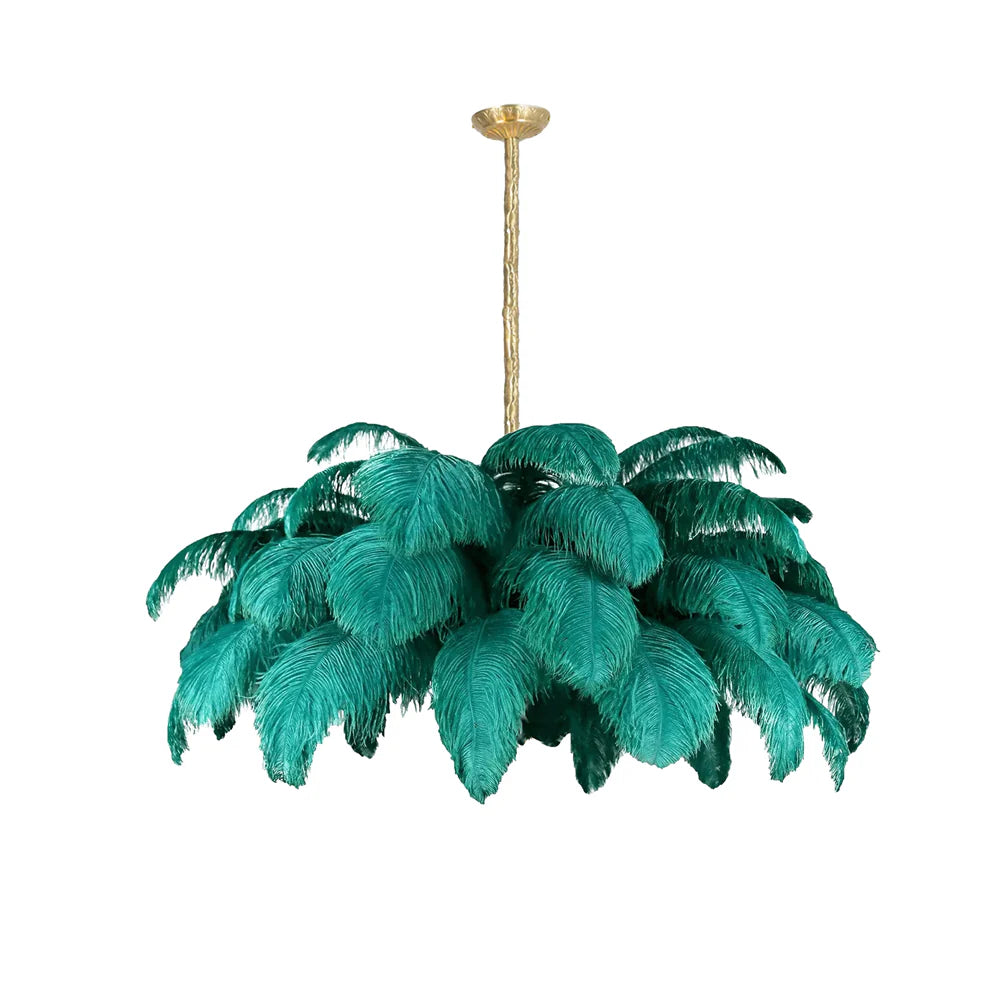 Plume de luxe lysekrone