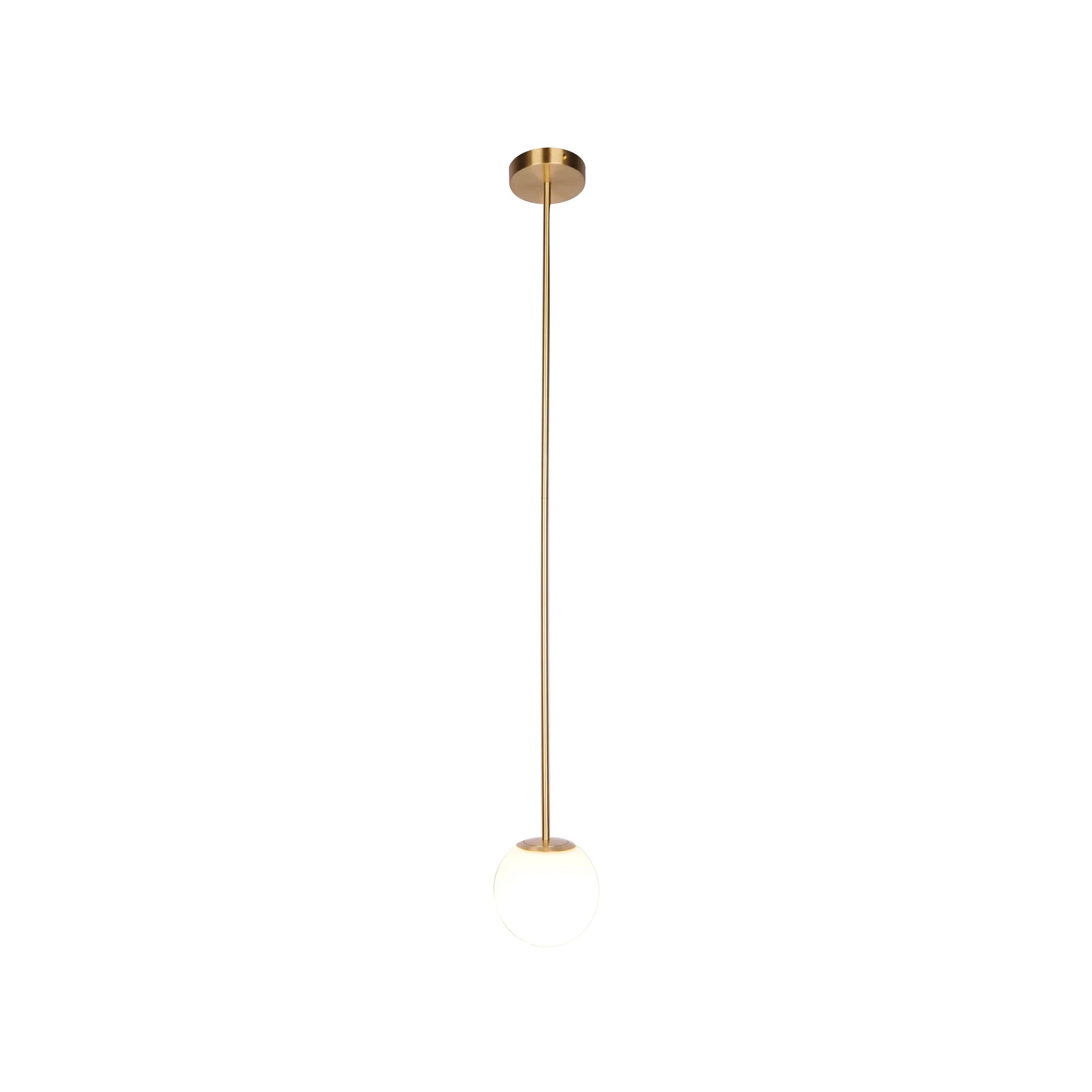 Lampada a sospensione in ottone