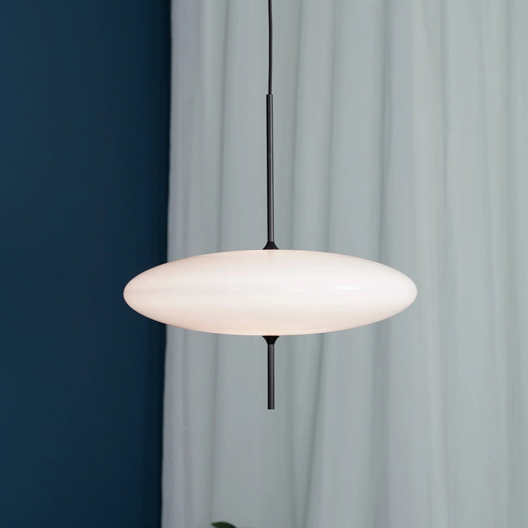 Streamlined Girdle Acrylic Pendant Light
