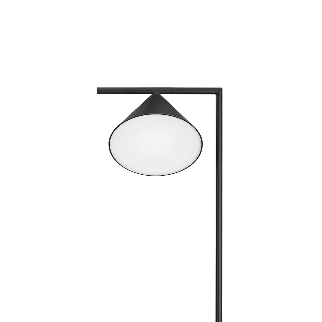 Moderne lineær metalgulvlampe