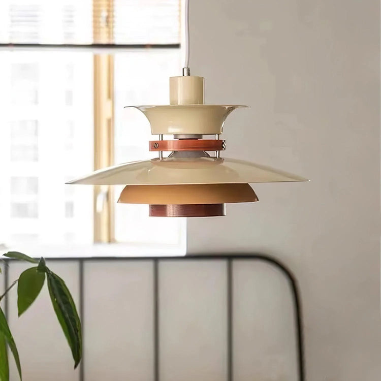 Modern Multi-layered Wooden Pendant Light