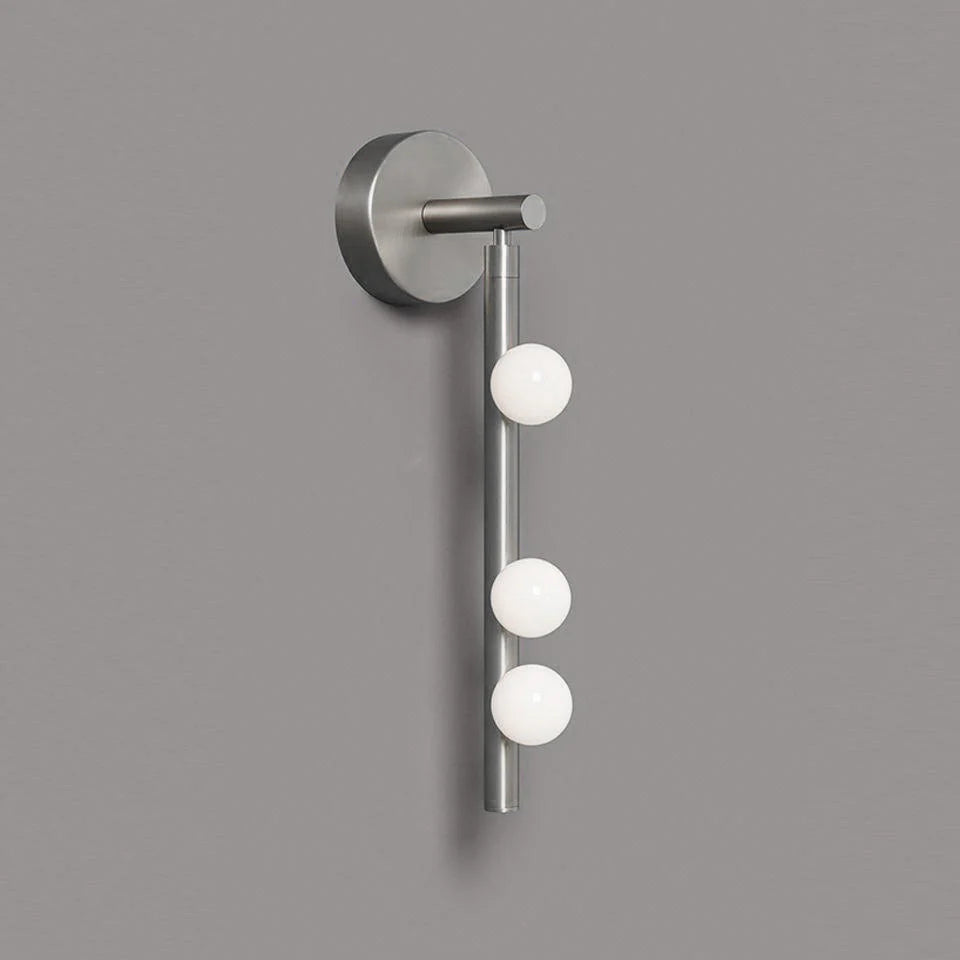 Elegant messing glas væg lys