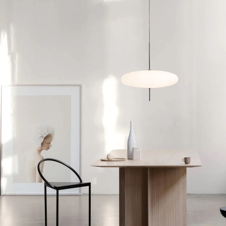 Streamlined Girdle Acrylic Pendant Light