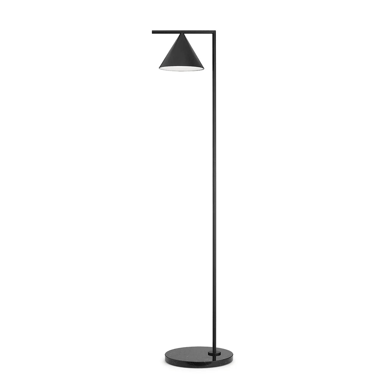 Moderne lineær metalgulvlampe