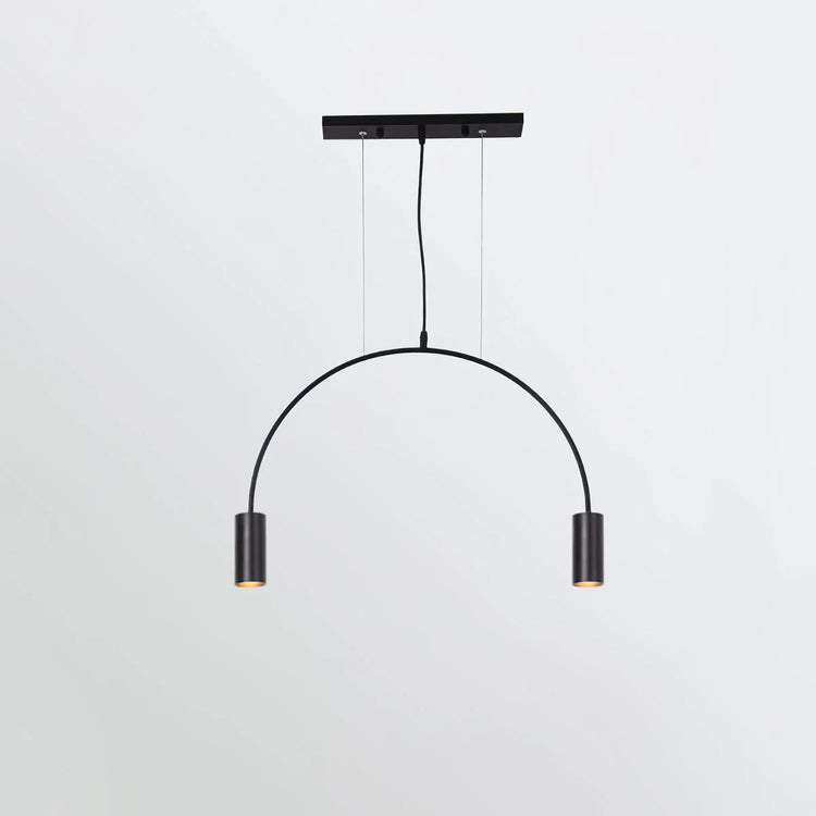 Minimalist Arc Iron Pendant Light
