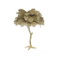 Fjeret elegance bordlampe