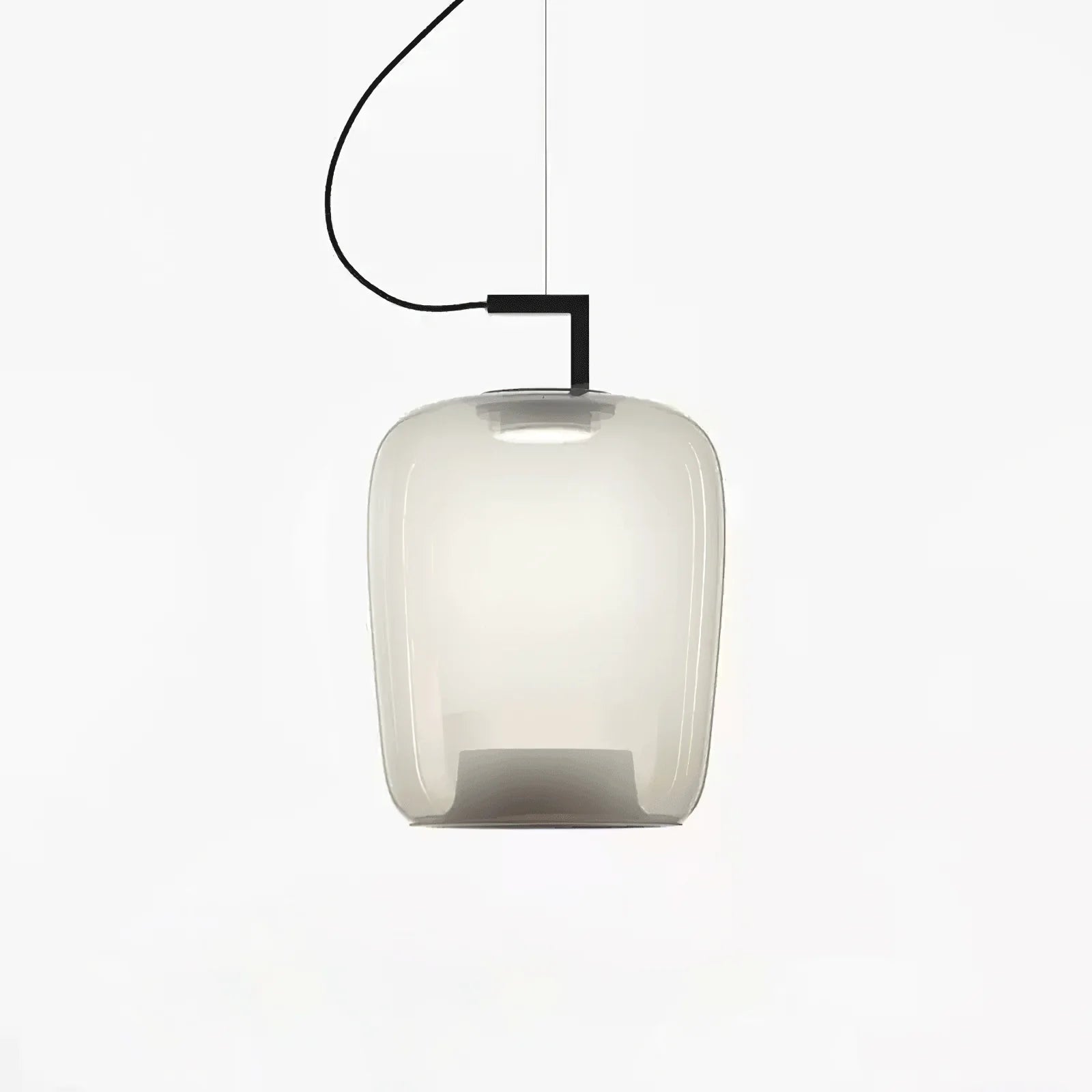 Suspension contemporaine en verre soufflé