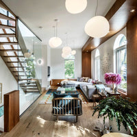 Nordic Art Deco Living Room Pebble Pendant Light