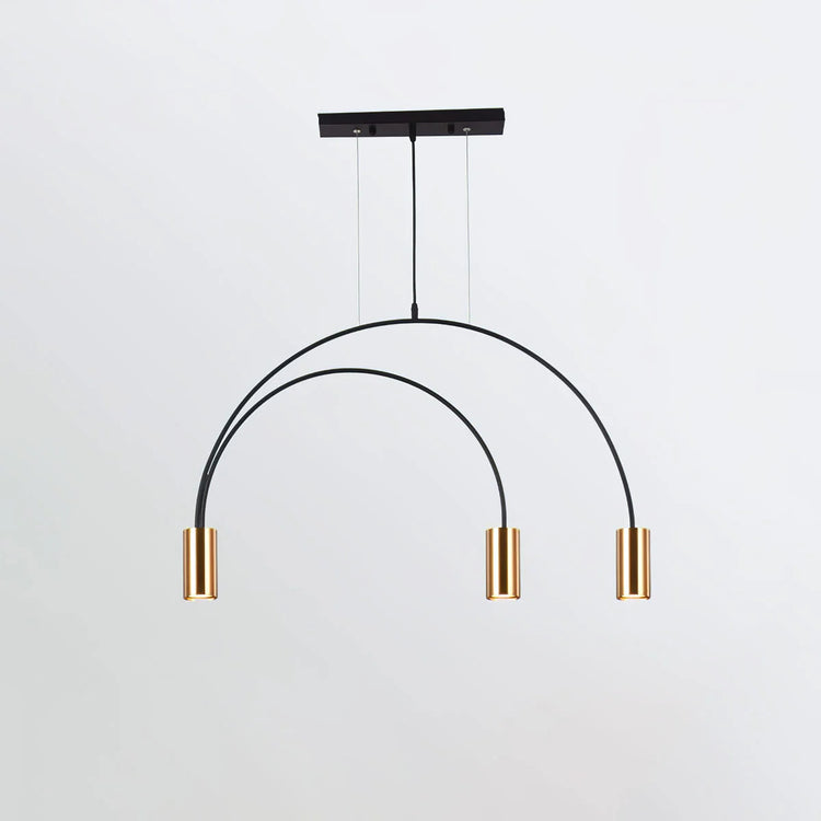 Minimalist Arc Iron Pendant Light